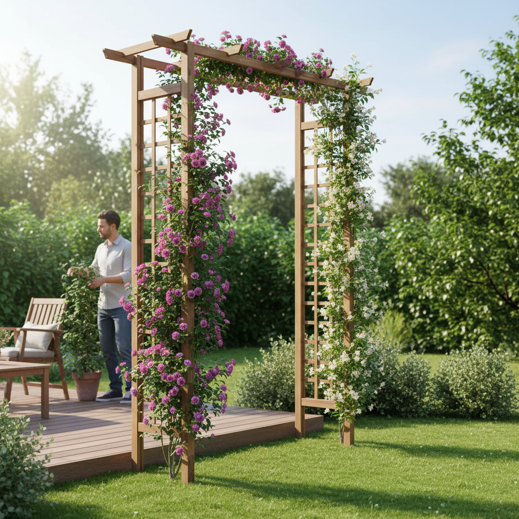 Pergola Freesia Bois 153x200