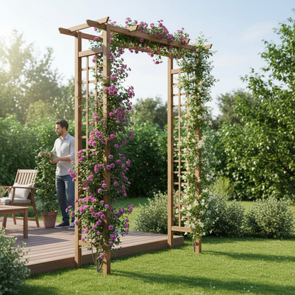 Pergola Freesia Bois 153x200