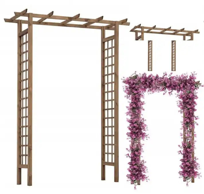 Pergola Freesia Bois 153x200